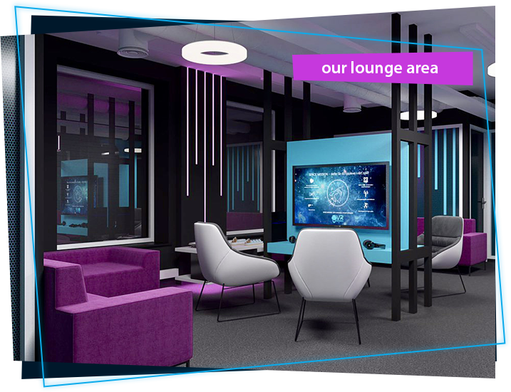 VR lounge hos VR Games Zone