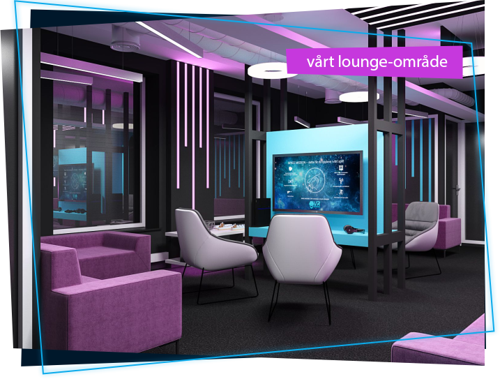 VR lounge hos VR Games Zone