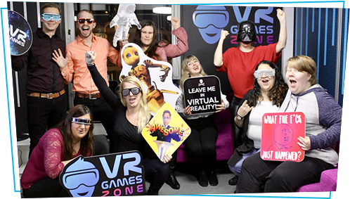 Privat fest på VR Games Zone